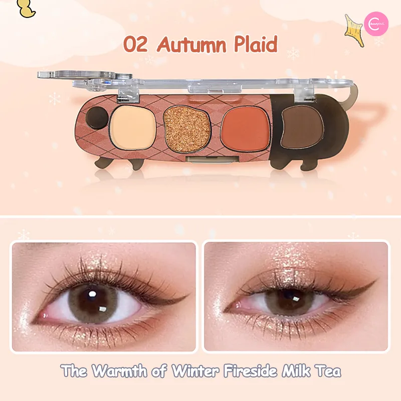 SANFU MYY Little Pup Diary Quad Eyeshadow Palette