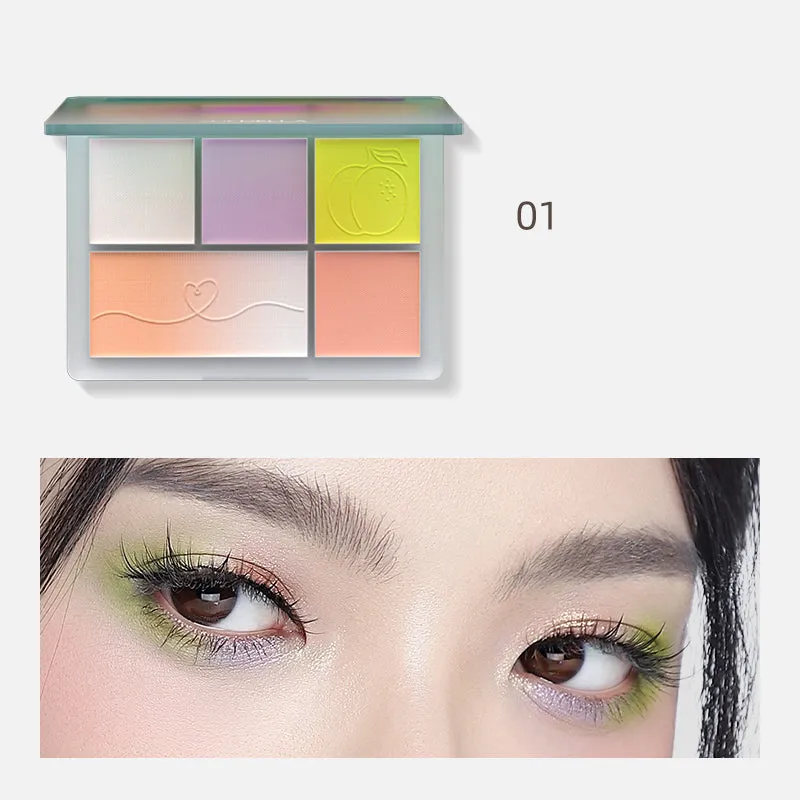 Shedella Dreamy Five-Color Eyeshadow Palette