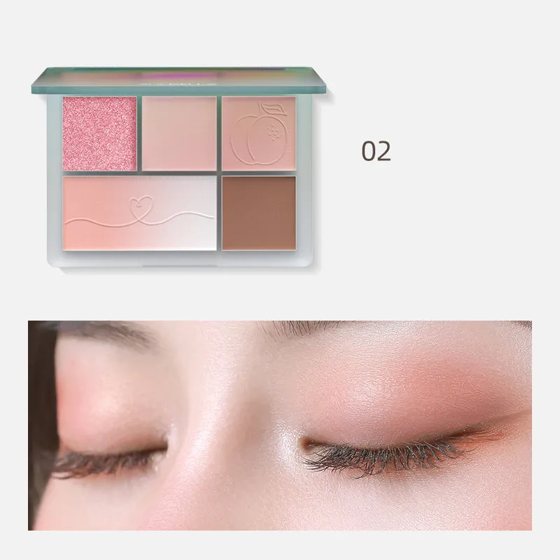 Shedella Dreamy Five-Color Eyeshadow Palette