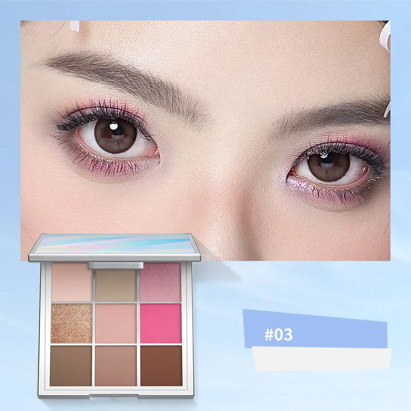 Shedella Dreamy Nine-Color Eyeshadow Palette