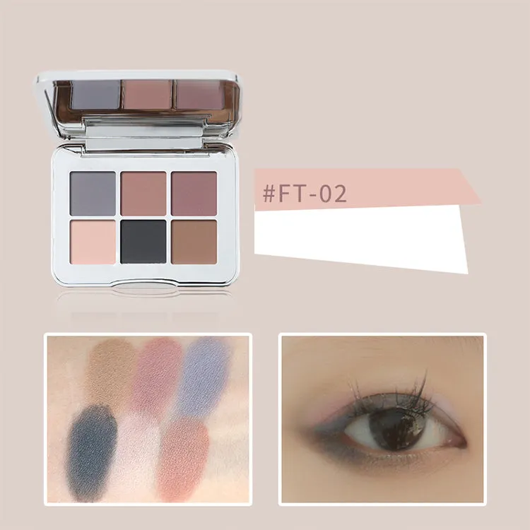 SHEDELLA Future-Tech Six-color Eyeshadow Palette