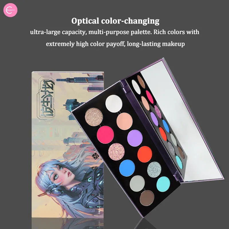 SheenEffect Chameleon Collection 12-Color Eyeshadow Palette