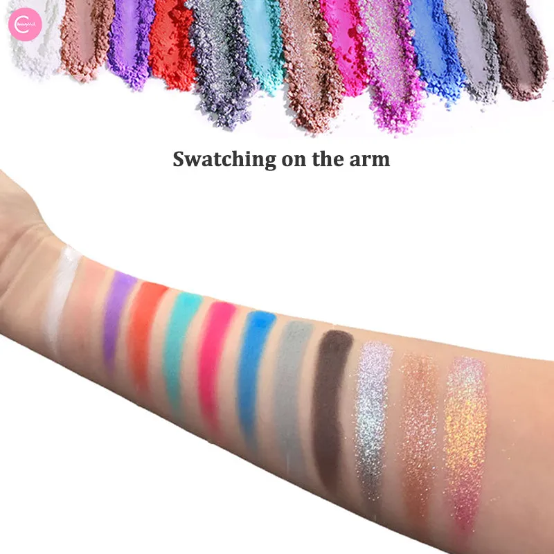 SheenEffect Chameleon Collection 12-Color Eyeshadow Palette