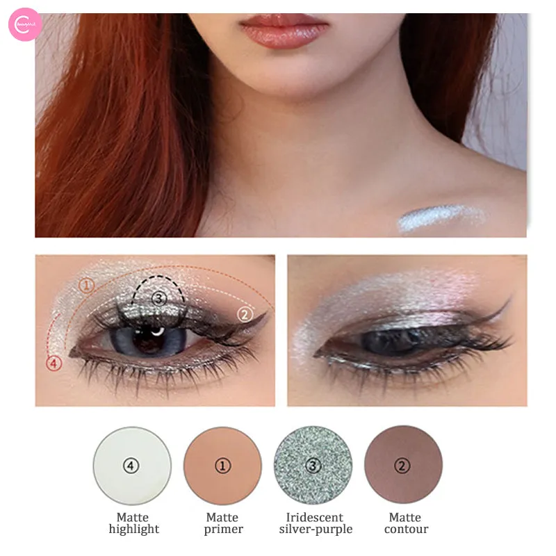 SheenEffect Chameleon Collection 12-Color Eyeshadow Palette