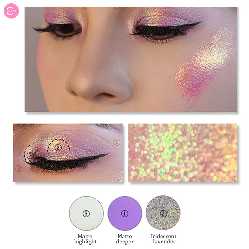 SheenEffect Chameleon Collection 12-Color Eyeshadow Palette