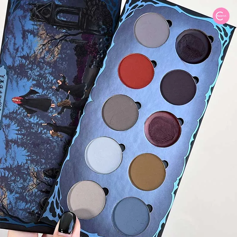 Shellwe Makeup Misty Spirit 10-Color All-Matte Eyeshadow Palette
