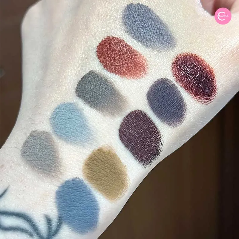 Shellwe Makeup Misty Spirit 10-Color All-Matte Eyeshadow Palette