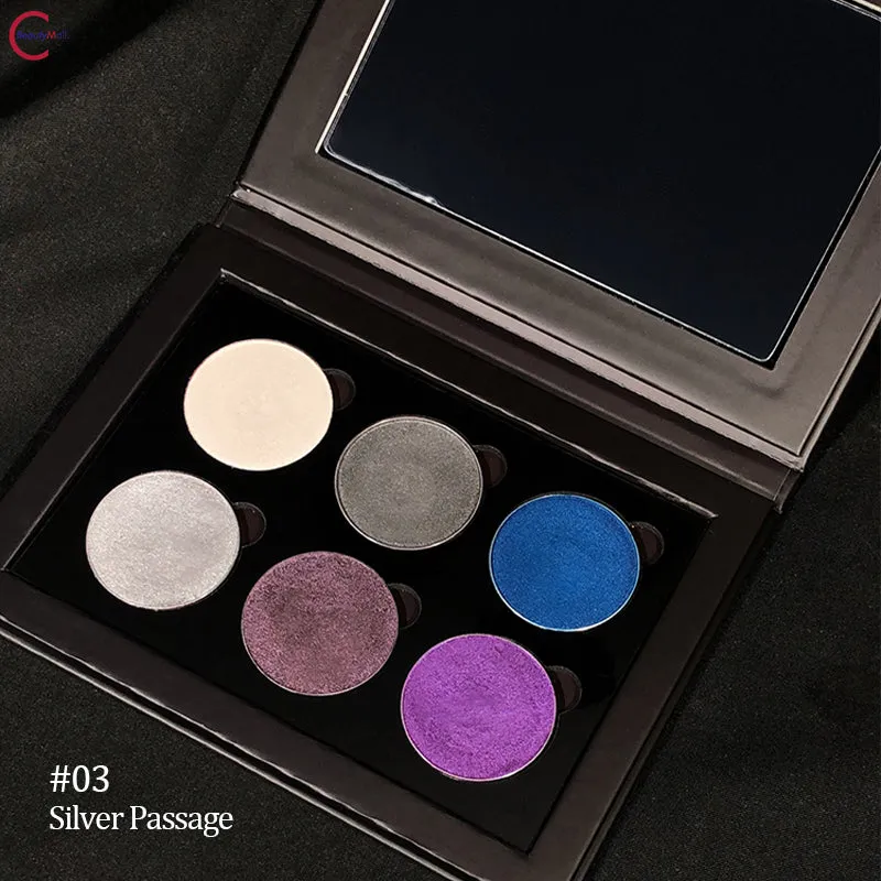SUET NEI "Red & Black Gothic" 6-Color Eyeshadow Palette