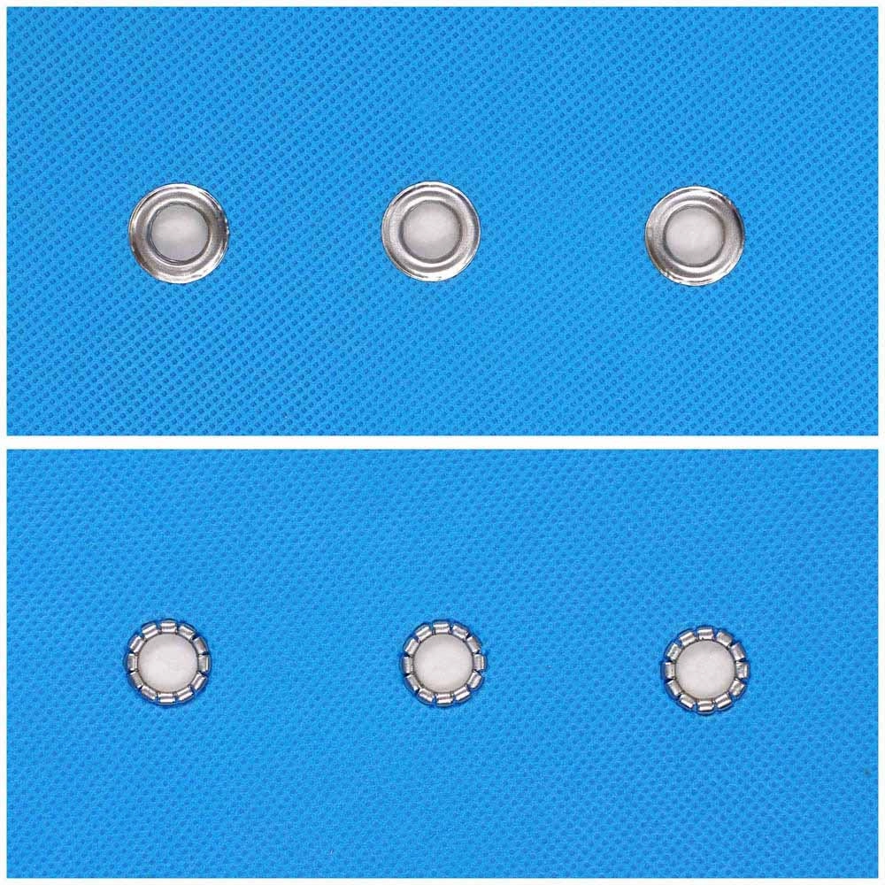 TheLAShop Semi-auto Grommet Machine #2 Eyelet 10000 Grommets Nickel
