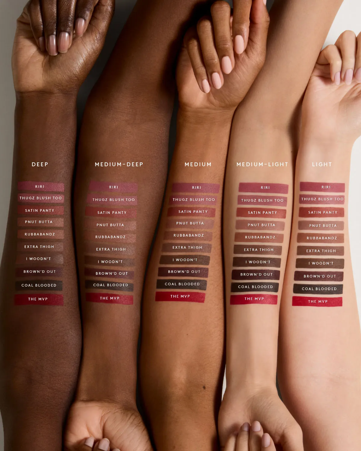 Trace'd Out Longwear Waterproof Pencil Lip Liner — Satin Panty