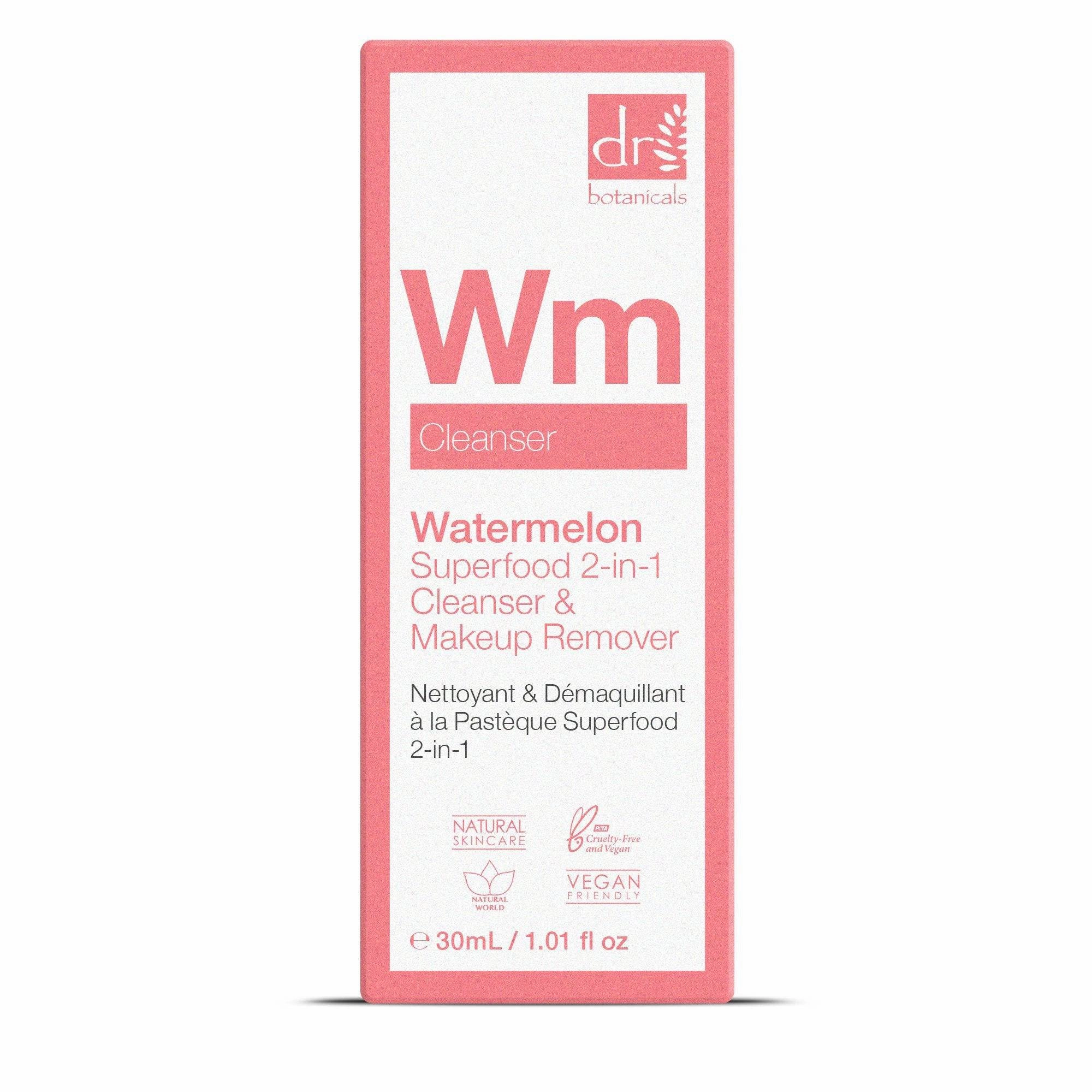 Watermelon Superfood 2-In-1 Cleanser & Makeup Remover 30ml