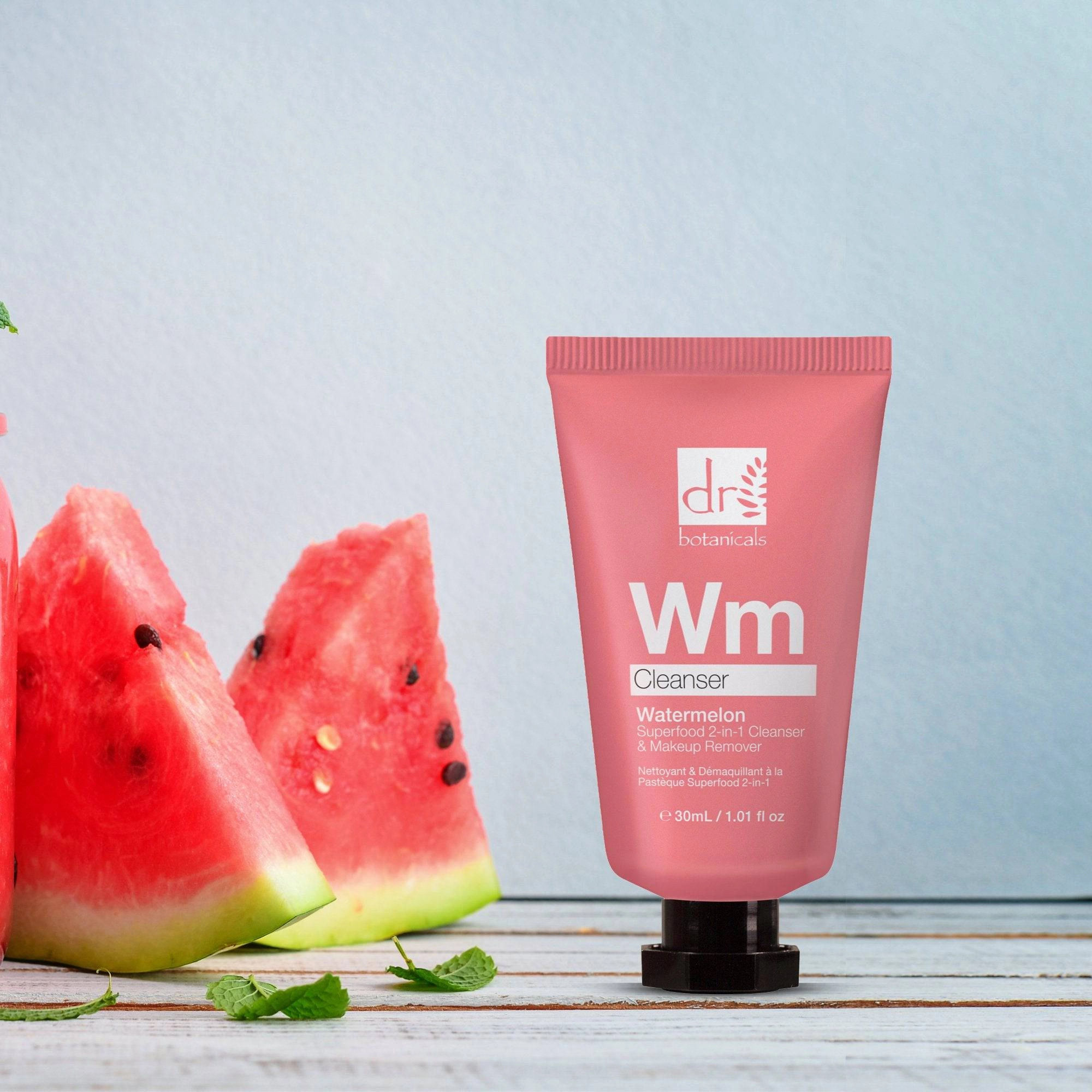 Watermelon Superfood 2-In-1 Cleanser & Makeup Remover 30ml